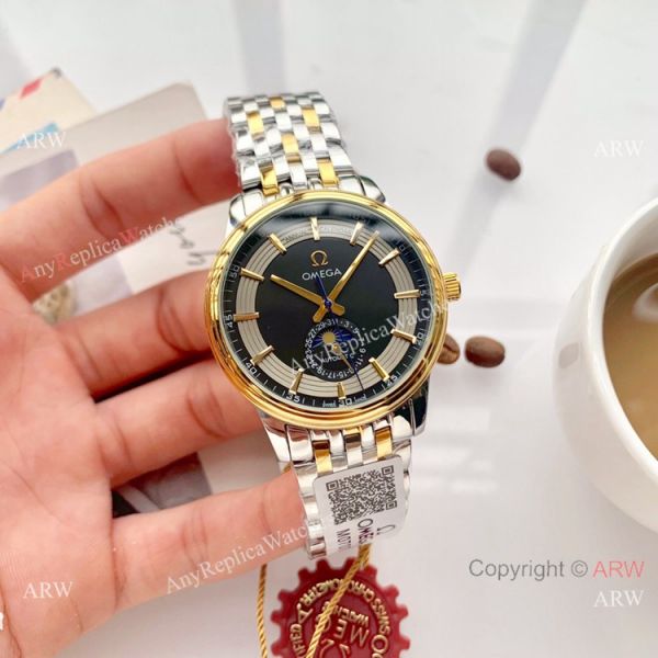 New Omega De Ville Fake Hour Vision Moonphase Watch 40mm New Omega De Ville Fake Hour Vision Moonphase Watch 40mm