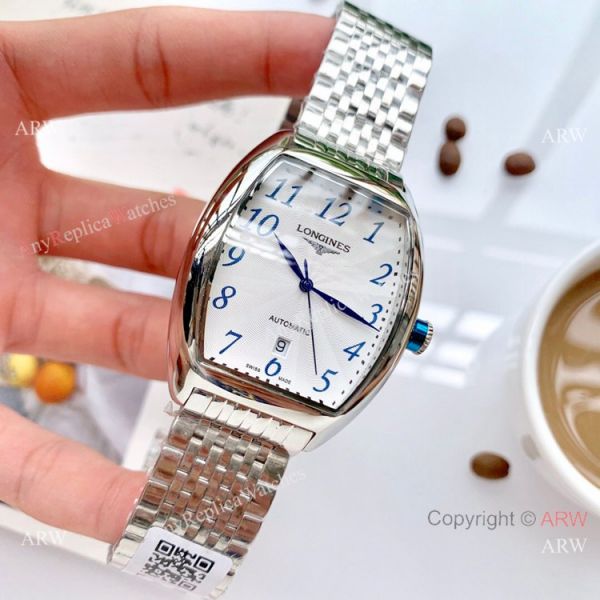 High Quality Longines Quartz Replica Watches Rose Gold Arabic Markers High Quality Longines Quartz Replica Watches Rose Gold Arabic Markers