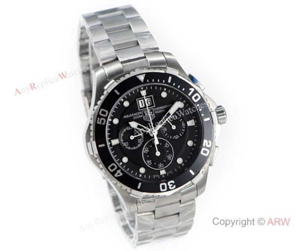 Copy Tag Heuer Aquaracer 300m Stianless Steel Black Bezel Watch SWISS QUARTZ Copy Tag Heuer Aquaracer 300m Stianless Steel Black Bezel Watch SWISS QUARTZ