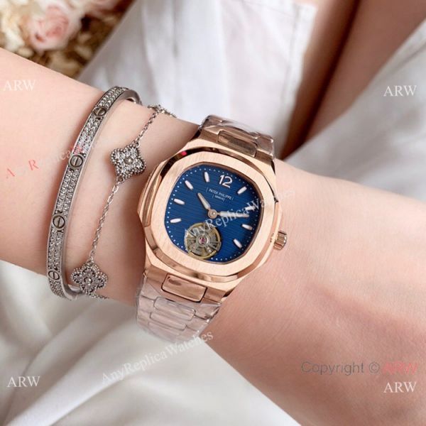 Patek Philippe Nautilus Womens Rose Gold Tourbillon Knock off Watches China Patek Philippe Nautilus Womens Rose Gold Tourbillon Knock off Watches China