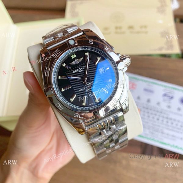 AAA Quality Replica Breitling Chronomat 01 Automatic Watches Silver Steel AAA Quality Replica Breitling Chronomat 01 Automatic Watches Silver Steel