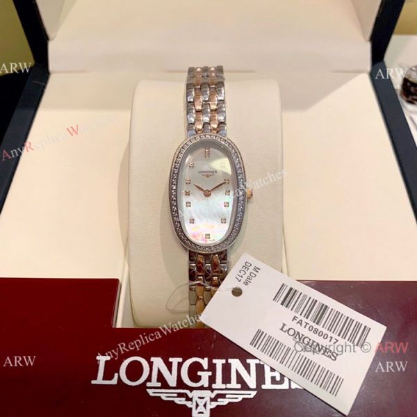 Copy Longines Equestrian Lady Watch Diamond Bezel White Roman Dial Copy Longines Equestrian Lady Watch Diamond Bezel White Roman Dial