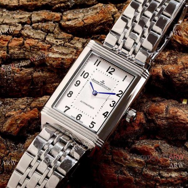 New Copy Jaeger-LeCoultre Reverso Classic 46mm Watch Stainless Steel Black Face New Copy Jaeger-LeCoultre Reverso Classic 46mm Watch Stainless Steel Black Face