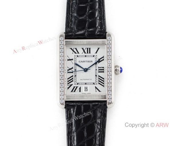 (ER)Swiss replica Cartier Tank Solo Automatic 31mm Watch White Dial Leather Strap (ER)Swiss replica Cartier Tank Solo Automatic 31mm Watch White Dial Leather Strap