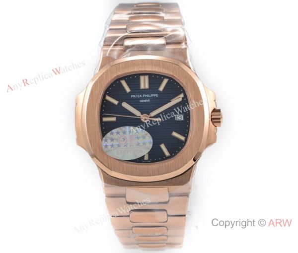 (OE) Swiss Replica Patek Philippe 5713 G Nautilus Watch Rose Gold White Face (OE) Swiss Replica Patek Philippe 5713 G Nautilus Watch Rose Gold White Face