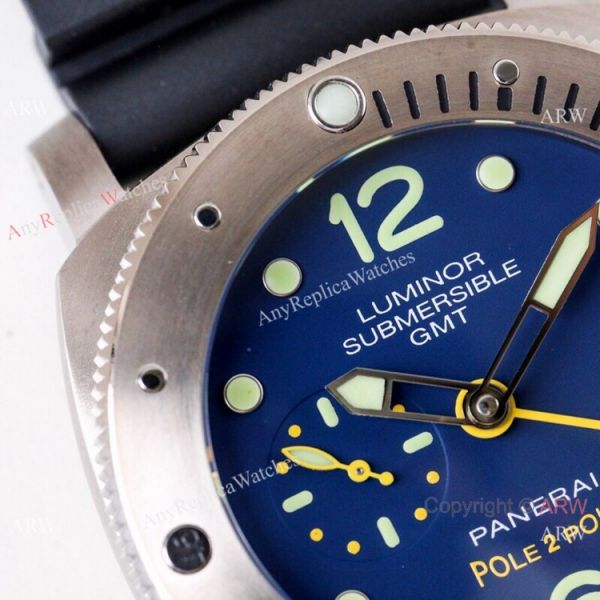 (VS) Swiss Copy Panerai Luminor Submersible 1950 3 Days GMT Titanium Watch (VS) Swiss Copy Panerai Luminor Submersible 1950 3 Days GMT Titanium Watch