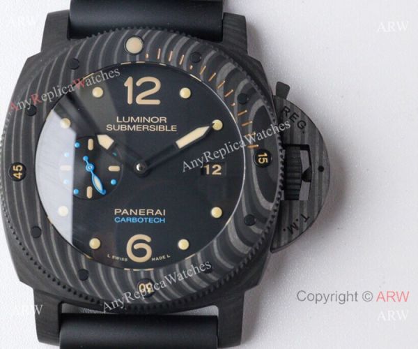 1:1 Best Edition Swiss Panerai Luminor 1950 Submersible Carbon Watch VS Factory 1:1 Best Edition Swiss Panerai Luminor 1950 Submersible Carbon Watch VS Factory