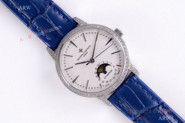 (VC) Vacheron Constantin Patrimony Moon ETA2824 Watch Vacheron Constantin Geneve Fake Wrist (VC) Vacheron Constantin Patrimony Moon ETA2824 Watch Vacheron Constantin Geneve Fake Wrist