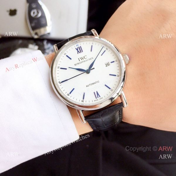 The 150th Anniversary IWC Portofino Replica Watch SS White Dial The 150th Anniversary IWC Portofino Replica Watch SS White Dial