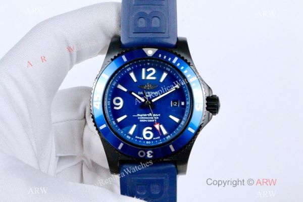 New Fake Breitling Superocean II Blacksteel Rubber Strap Watches New Fake Breitling Superocean II Blacksteel Rubber Strap Watches