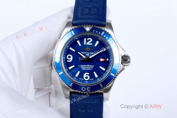 New Breitling Superocean II Watches White Dial Blue Bezel New Breitling Superocean II Watches White Dial Blue Bezel