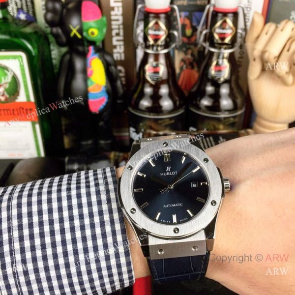 AAA Copy Hublot Classic Fusion Automatic Watches Green version AAA Copy Hublot Classic Fusion Automatic Watches Green version