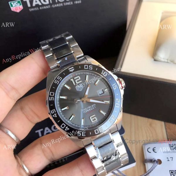 Swiss Grade Copy TAG HEUER FORMULA 1 Calibre 5 Steel &038; Ceramic Strap Watch Swiss Grade Copy TAG HEUER FORMULA 1 Calibre 5 Steel &038; Ceramic Strap Watch