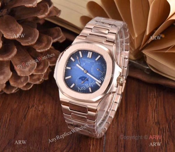 Patek Nautilus Rose Gold Power Reserve Men Watch Knock off Watches China Patek Nautilus Rose Gold Power Reserve Men Watch Knock off Watches China