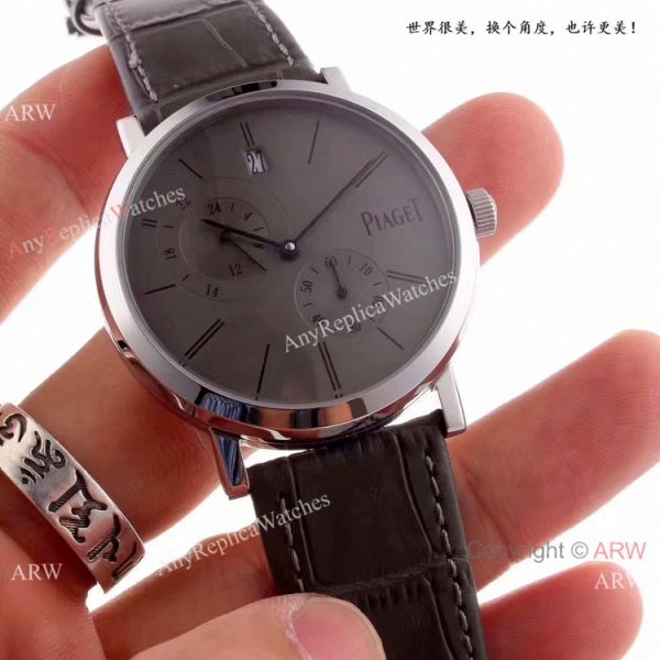 New Piaget Altiplano Automatic Watch Replica SS Black Leather Strap New Piaget Altiplano Automatic Watch Replica SS Black Leather Strap