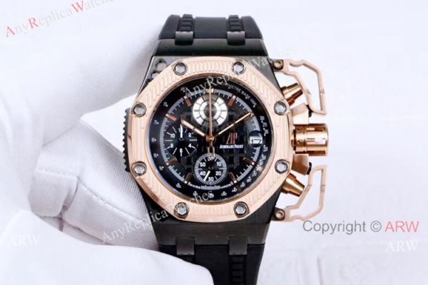 All Black Audemar Piguet Survivor Royal Oak Offshore Watches All Black Audemar Piguet Survivor Royal Oak Offshore Watches