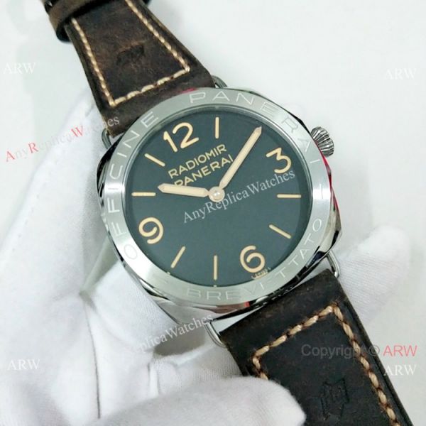 2019 Replica Radiomir Panerai PAM00685 Watch SS Brown Leather Strap 2019 Replica Radiomir Panerai PAM00685 Watch SS Brown Leather Strap
