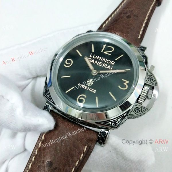 2019 New Replica Panerai Luminor Firenze PAM972 Watch SS Black Face 2019 New Replica Panerai Luminor Firenze PAM972 Watch SS Black Face