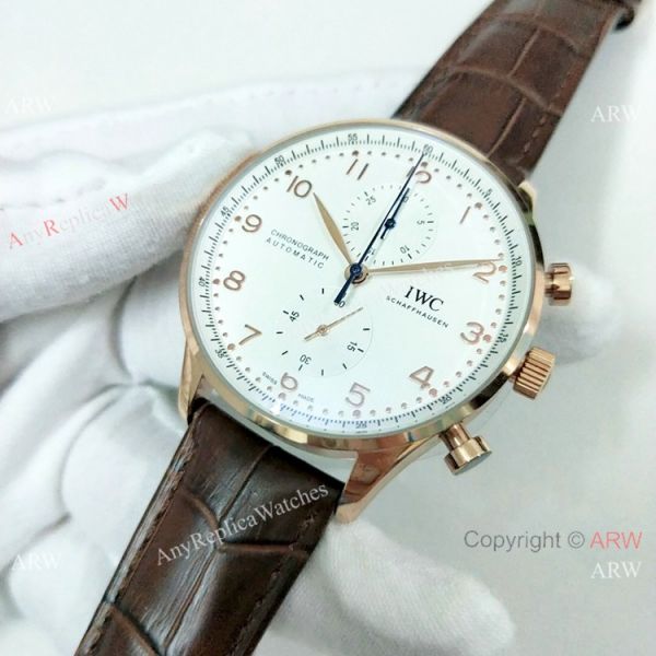 Copy IWC Portuguese White Dial Rose Gold IW371480 Watch Copy IWC Portuguese White Dial Rose Gold IW371480 Watch