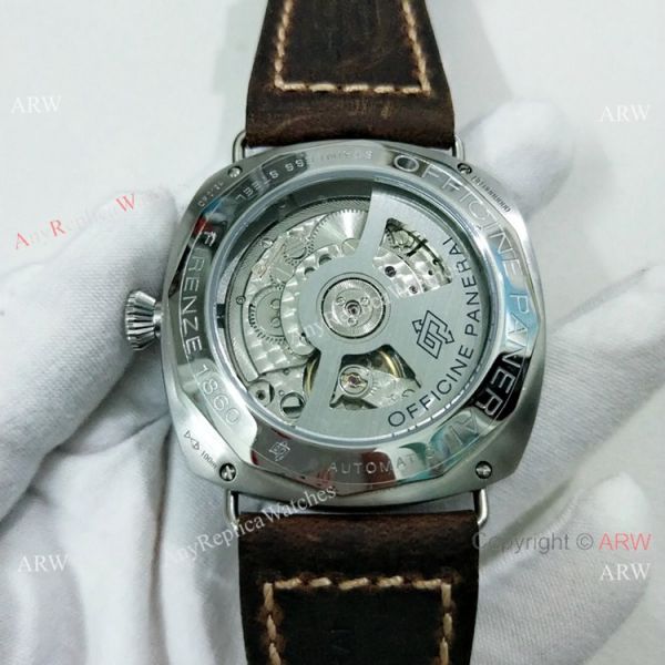 Replica Panerai Radiomir 8 Days SS Black Dial Watch PAM 735 Replica Panerai Radiomir 8 Days SS Black Dial Watch PAM 735