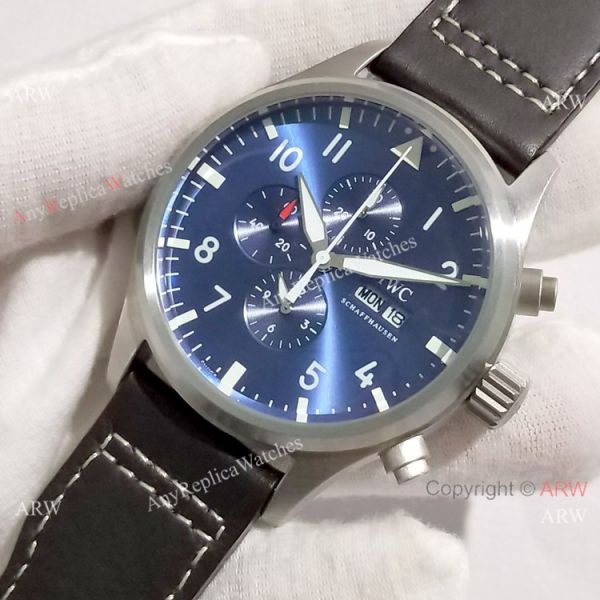 New Iwc Pilot Spitfire Blue Chronograph Watch High Quality Replica Watches China New Iwc Pilot Spitfire Blue Chronograph Watch High Quality Replica Watches China