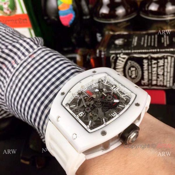 Richard Mille RM 012 White Ceramic Men Watch Swiss Quality Replica Richard Mille RM 012 White Ceramic Men Watch Swiss Quality Replica