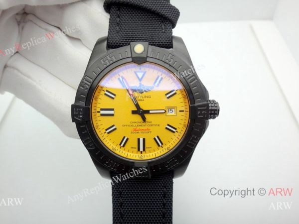 New Replica Breitling Avenger II Seawolf Yellow Dial Watch New Replica Breitling Avenger II Seawolf Yellow Dial Watch