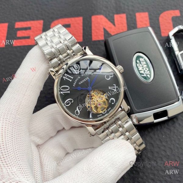 Copy Franck Muller Geneve Tourbillon Men Watch Stainless Steel Copy Franck Muller Geneve Tourbillon Men Watch Stainless Steel