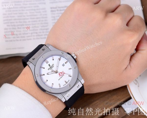Copy Hublot Classic Fusion Watch 42mm SS Case Purple Dial Copy Hublot Classic Fusion Watch 42mm SS Case Purple Dial