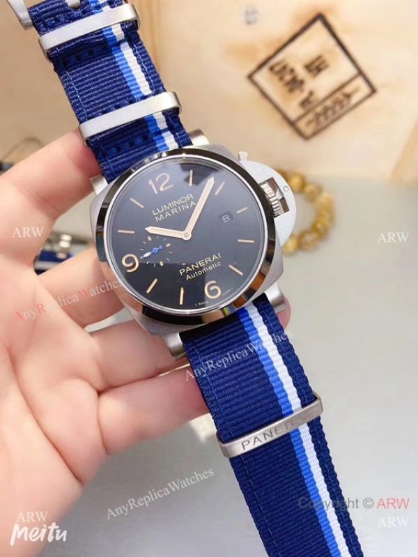 Best Replica Panerai Luminor Marina Black Dial Nato Strap Mens Watch Best Replica Panerai Luminor Marina Black Dial Nato Strap Mens Watch