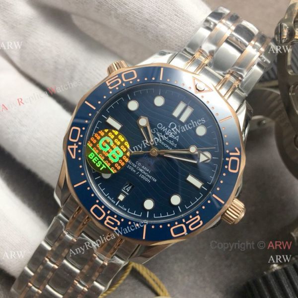 GBF Omega Diver 300M James Bond Replica Watch with Omega 8800 Movement GBF Omega Diver 300M James Bond Replica Watch with Omega 8800 Movement