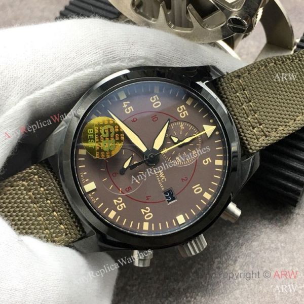 (GB) Swiss Replica IWC Big Pilots Top Gun Miramar Watch IW389002 (GB) Swiss Replica IWC Big Pilots Top Gun Miramar Watch IW389002