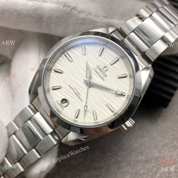 VS Factory Omega Seamaster Aqua Terra 150m 34mm Watch Stainless Steel White Dial VS Factory Omega Seamaster Aqua Terra 150m 34mm Watch Stainless Steel White Dial