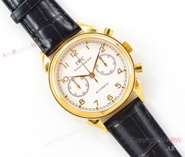 Swiss Replica IWC Portuguese 7750 Watch Gold Case 2019 New Swiss Replica IWC Portuguese 7750 Watch Gold Case 2019 New
