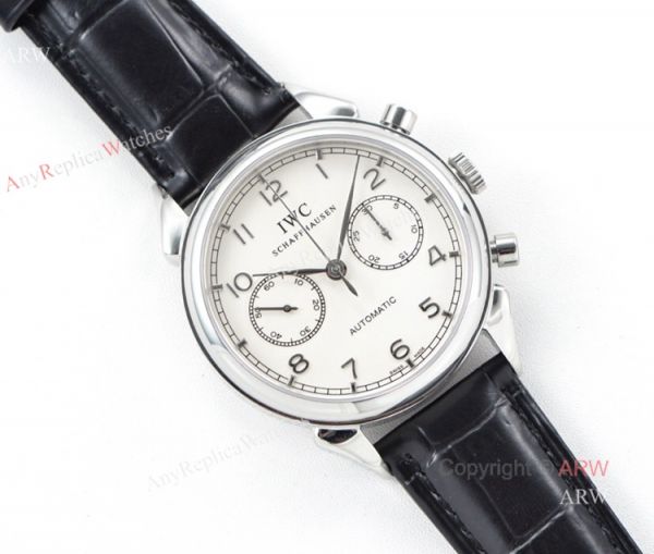 Super Clone IWC Schaffhausen Portugieser SS White Face Men Watch SWISS 7750 Super Clone IWC Schaffhausen Portugieser SS White Face Men Watch SWISS 7750