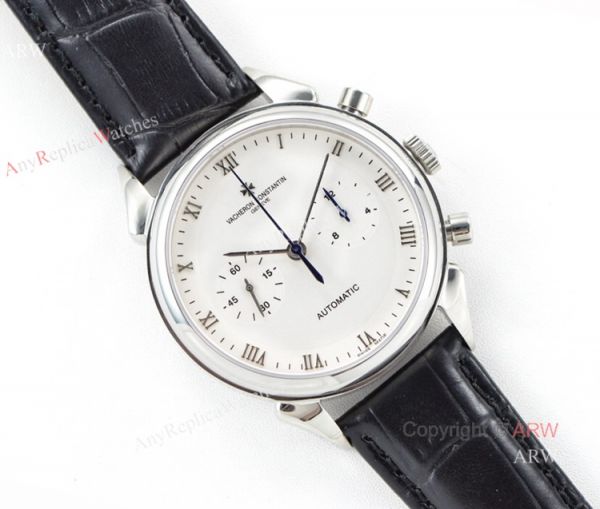 Swiss Grade Copy Vacheron Constantin Geneve White Dial Watch 7750 Movement Swiss Grade Copy Vacheron Constantin Geneve White Dial Watch 7750 Movement