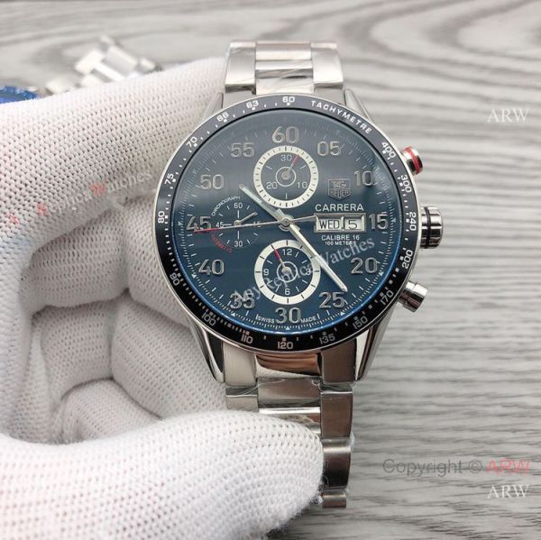 Clone TAG Heuer Carrera Calibre 16 Automatic Watch Blue Dial Clone TAG Heuer Carrera Calibre 16 Automatic Watch Blue Dial