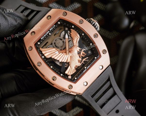High Quality Replica Rose Gold Richard Mille Eagle Watch For Men Ref RM 57-05 High Quality Replica Rose Gold Richard Mille Eagle Watch For Men Ref RM 57-05