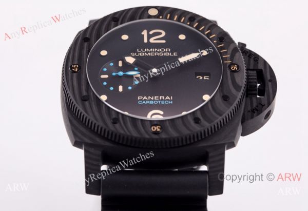 Swiss Grade 1 Panerai Luminor Submersible Carbon Watch VS Factory V2 Swiss Grade 1 Panerai Luminor Submersible Carbon Watch VS Factory V2