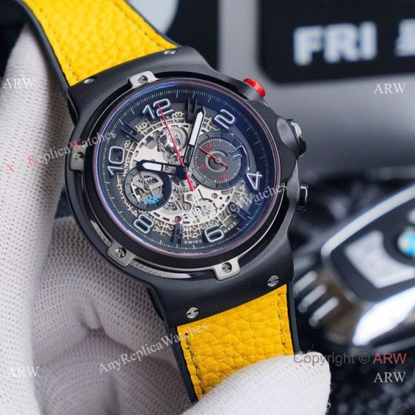 New Copy Hublot Classic Fusion Ferrari GT Chronograph Watches Black Case New Copy Hublot Classic Fusion Ferrari GT Chronograph Watches Black Case