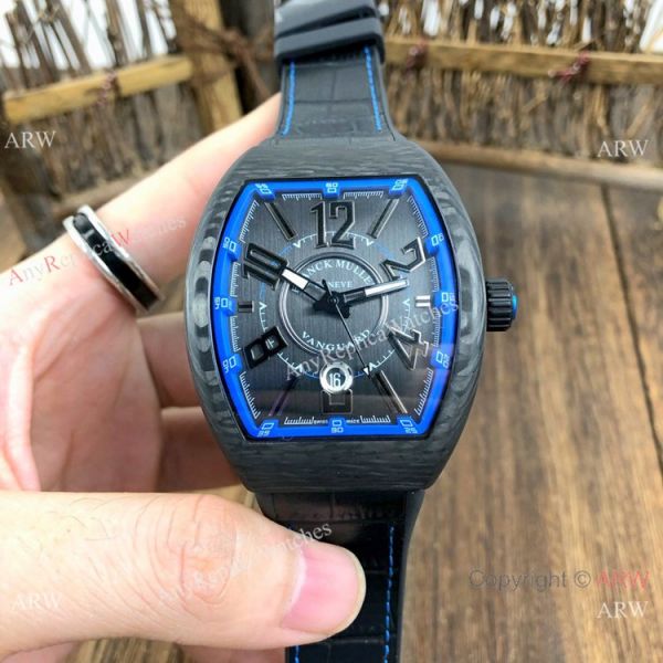 Swiss Quality Replica Franck Muller Vanguard Carbon Krypton Men Watches Swiss Quality Replica Franck Muller Vanguard Carbon Krypton Men Watches