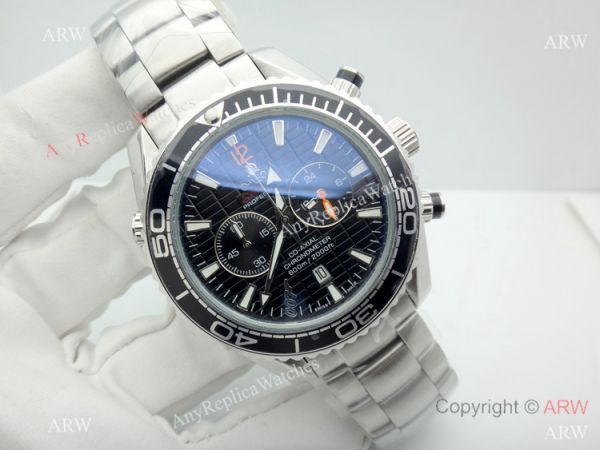 Copy Omega Planet Ocean 007 Chronograph Watch Stainless Steel Copy Omega Planet Ocean 007 Chronograph Watch Stainless Steel