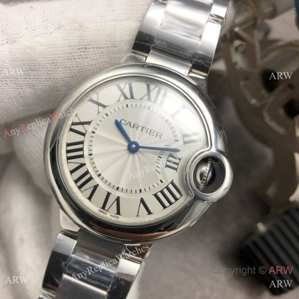 Replica Cartier Ballon Bleu De 33mm Ss Silver Dial Watch V6 Factory Swiss Quartz Replica Cartier Ballon Bleu De 33mm Ss Silver Dial Watch V6 Factory Swiss Quartz