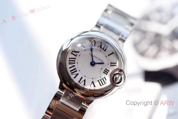 Swiss Replica Cartier Ballon Bleu Stainless Steel 28mm Watch V6 Factory Swiss Replica Cartier Ballon Bleu Stainless Steel 28mm Watch V6 Factory