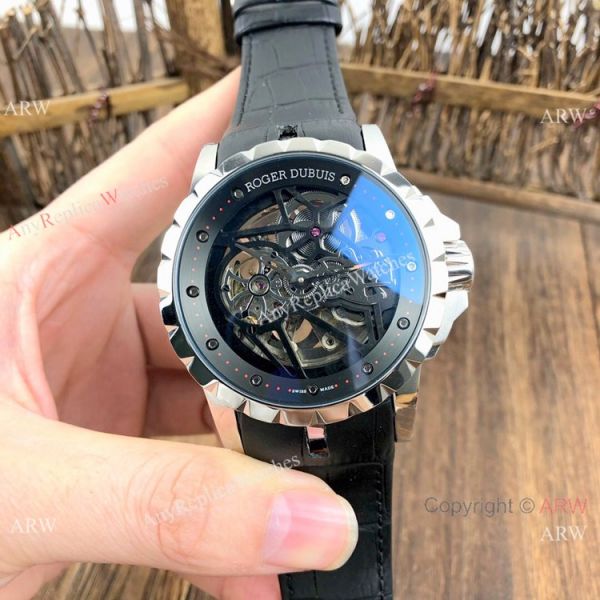 New Replica Roger Dubuis Excalibur Skeleton Watch Rose Gold Case New Replica Roger Dubuis Excalibur Skeleton Watch Rose Gold Case