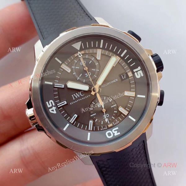 New IWC Aquatimer For Sale Grey Dial With Black Quick Change Rubber Band Swiss Replica Watch New IWC Aquatimer For Sale Grey Dial With Black Quick Change Rubber Band Swiss Replica Watch