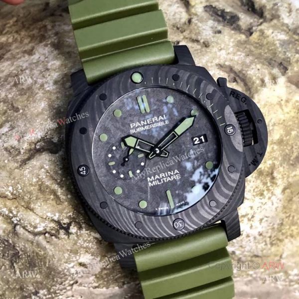 New Panerai Submersible Marina Militare Carbotech PAM00961 Swiss Replica Watch-VS Factory Panerai New Panerai Submersible Marina Militare Carbotech PAM00961 Swiss Replica Watch-VS Factory Panerai