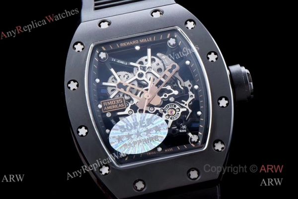 KV Factory replica Richard Mille Rafael Nadal RM035 Americas Ceramic Limited Edition Watch KV Factory replica Richard Mille Rafael Nadal RM035 Americas Ceramic Limited Edition Watch