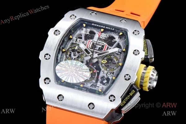 KV Factory Replica Richard Mille Orange Watch Best Fake Richard Mille RM11-03 Watches For Sale KV Factory Replica Richard Mille Orange Watch Best Fake Richard Mille RM11-03 Watches For Sale