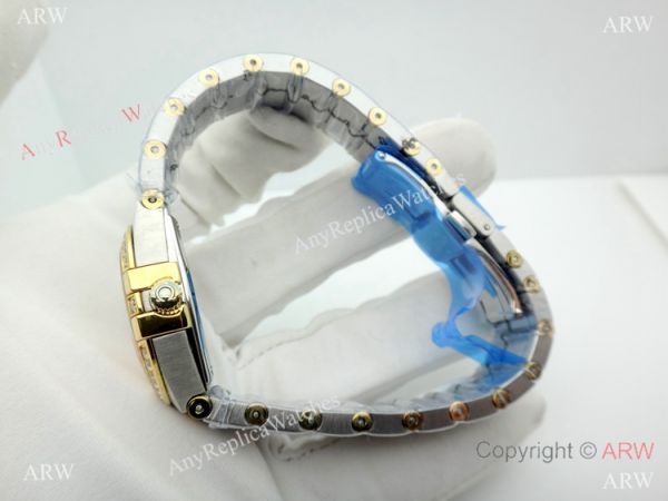 Best Copy Omega Constellation Two Tone watch Women 28mm Quartz Best Copy Omega Constellation Two Tone watch Women 28mm Quartz